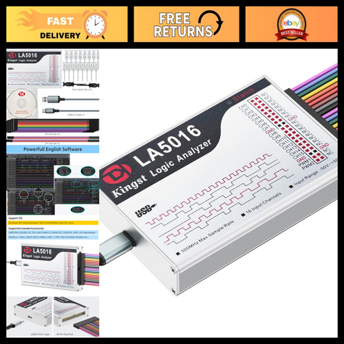 Channel usb logic - 16-channel, analyzer